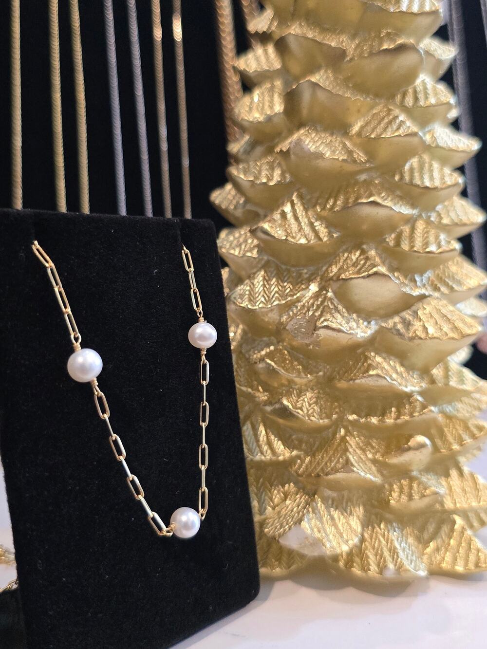 Gold Plated Sterling Silver Necklace